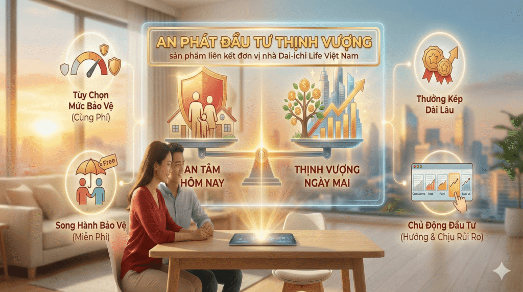 An Phát Đầu Tư Thịnh Vượng - Liên Kết Đơn Vị Nhà Dai-ichi Life Việt Nam