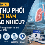 Chi phí điều trị ung thư phổi 2026 hết bao nhiêu tiền